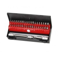 Набор насадок HEX,TORX,SPLINE44ед.вертик. - 4442C F Набор насадок HEX,TORX,SPLINE44ед.вертик. - 4442C F