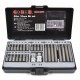 Набір біт 3/8" та 1/2" 6-гр., Torx, Spline 28 пр. FORCE 4283