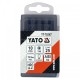 Набір біт TORX 1/4" Т10 L=25 мм 10 предметів