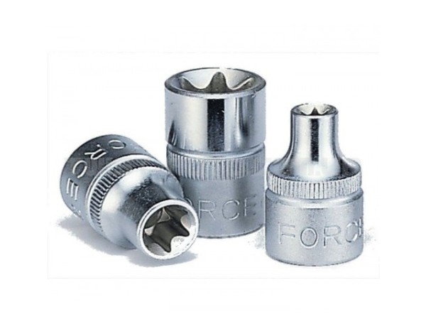 Головка 1/4" E-профіль (Torx) Е4, L=25 мм FORCE 52604