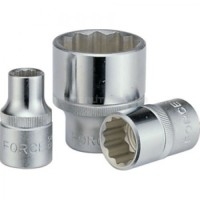 Головка 1/2" дванадцятигранна 14 мм, L=38 мм FORCE 54914 Головка 1/2" дванадцятигранна 14 мм, L=38 мм FORCE 54914