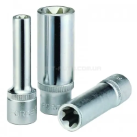 Головка 1/2" Е-профіль (Torx) глибока Е18, L=77 мм FORCE 5467718 Головка 1/2" Е-профіль (Torx) глибока Е18, L=77 мм FORCE 5467718