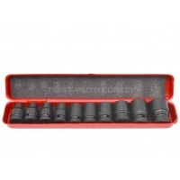 Набір головок 1/2" 6-гр. ударних 10 пр. (3/8" - 15/16") FORCE 4109S