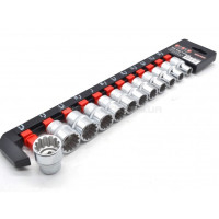 Набір головок 1/2" Spline 12 пр. (10-24 мм) FORCE 4124Q