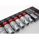 Набір головок 1/2" Spline 12 пр. (10-24 мм) FORCE 4124Q