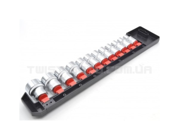 Набір головок 1/2" Spline 12 пр. (10-24 мм) FORCE 4124Q