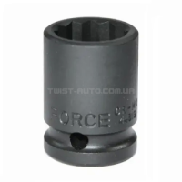 Головка 1/2" дванадцятигранна ударна 11 мм, L=38 мм FORCE 44811 Головка 1/2" дванадцятигранна ударна 11 мм, L=38 мм FORCE 44811