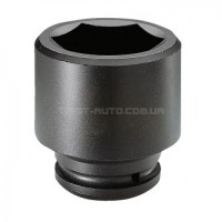 Головка 1-1/2" шестигранная ударная 52 мм, L=84 мм FORCE 412552 Головка 1-1/2" шестигранная ударная 52 мм, L=84 мм FORCE 412552