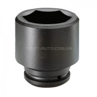 Головка 1-1/2" шестигранная ударная 58 мм, L=90 мм FORCE 412558 Головка 1-1/2" шестигранная ударная 58 мм, L=90 мм FORCE 412558