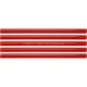 Стержни для термопистолета красные 11,2х200мм (5шт) YATO YT-82434