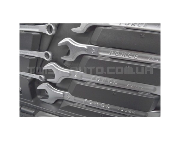 Набор инструмента комбинированный 1/2"-1/4" 82ед. головки 12граней FORCE 4821R-9 Набор инструмента комбинированный 1/2"-1/4" 82ед. головки 12граней FORCE 4821R-9