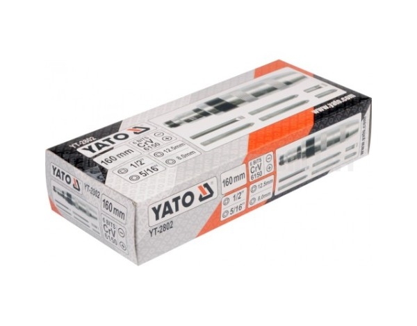 Отвертка ударная CR-V 6 бит YATO YT-2802 - YT-2802