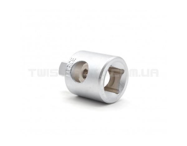Адаптер з отвором 3/8" (Тато) x 1/4" (Мама) L=35 мм FORCE 80632 Адаптер з отвором 3/8" (Тато) x 1/4" (Мама) L=35 мм FORCE 80632