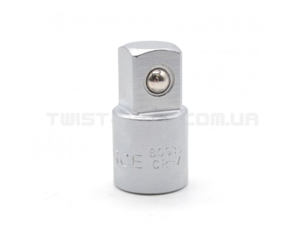 Адаптер 3/8" (Мама) x 1/2" (Тато) L=46 мм FORCE 80934 Адаптер 3/8" (Мама) x 1/2" (Тато) L=46 мм FORCE 80934