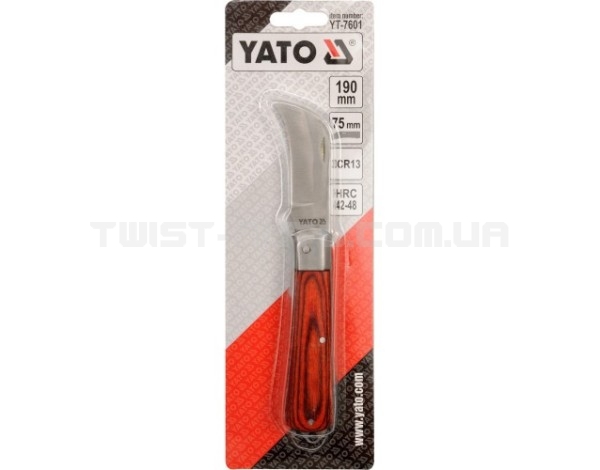 Ніж складаний YATO YT-7601