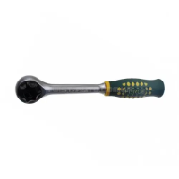 Тріскачка 3/8" з гумовою ручкою (72 зуб.) L=190 мм FORCE 802324