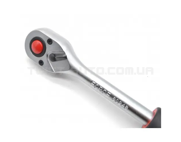 Тріскачка 1/2" з гумовою ручкою (72 зуб.) L=265 мм FORCE 80248
