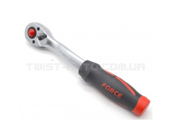 Тріскачка 1/2" з гумовою ручкою (36 зуб.) L=265 мм FORCE 802427