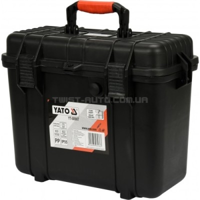 Ударопрочный герметичный чемодан 430х244х341мм IP55 YATO YT-08907 - YT-08907