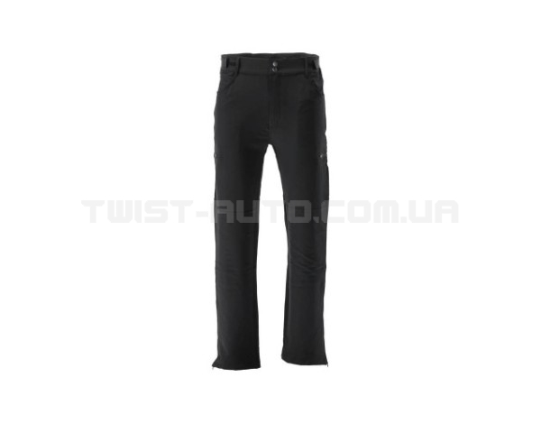 Штани робочі для літнього сезону, чорні YATO, розмір L; 7 карманів, 94%-поліестер, 6%-еластан