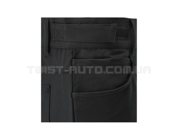 Штани робочі для літнього сезону, чорні YATO, розмір M; 7 карманів, 94%-поліестер, 6%-еластан