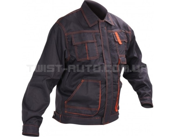 Куртка робоча YATO, розмір M; 65% - поліестер, 35% - бавовна