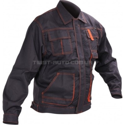Куртка робоча YATO, розмір XXL; 65% - поліестер, 35% - бавовна