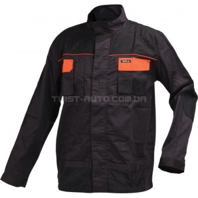 Куртка робоча YATO, розмір M; 65% - поліестер, 35% - бавовна