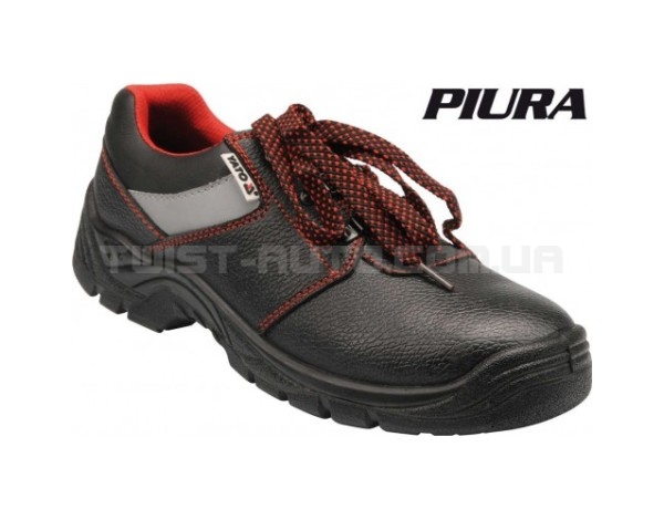 Полуботинки кожаные рабочие PIURA S3/ размер: 43 YATO YT-80556 - YT-80556