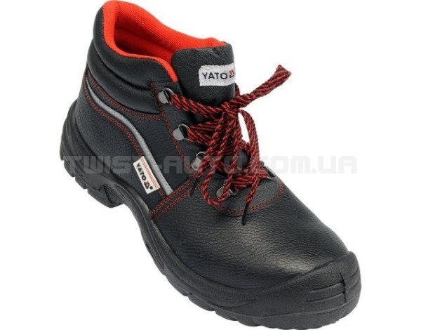 Ботинки кожаные рабочие TWER размер: 44 YATO YT-80788 - YT-80788