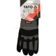 Робочі рукавички на липучці із синтетичної шкіри "SPANDEX" (розмір 9 (XL)) YATO YT-74663