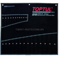 Чехол для гаечных ключей на 26ед. (от набора GPAA2602, GPAX2601) TOPTUL PA26063201 Чехол для гаечных ключей на 26ед. (от набора GPAA2602, GPAX2601) TOPTUL PA26063201