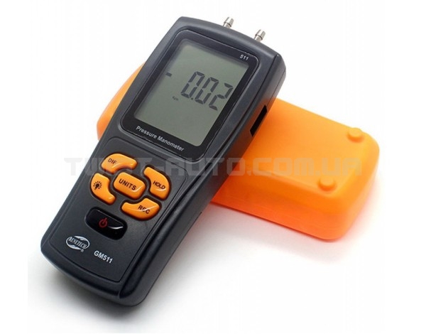 Дифференциальный микроманометр USB, ±10 кПа BENETECH GM511 Дифференциальный микроманометр USB, ±10 кПа BENETECH GM511