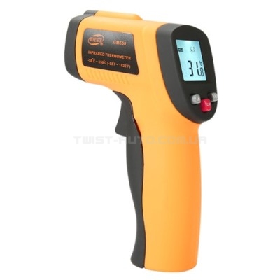 Пірометр інфрачервоний для вимірювання температури -50-550 ° C BENETECH GM550