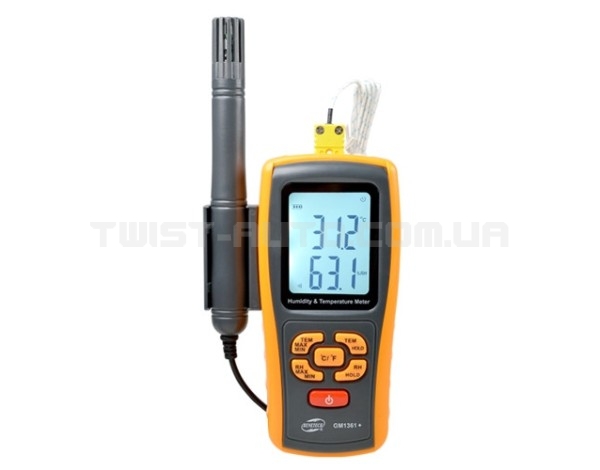 Термо-гигрометр Bluetooth 0-100%, -10-50°C BENETECH GM1361X
