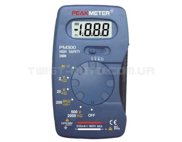 Мультиметр цифровий кишеньковий PROTESTER PM300