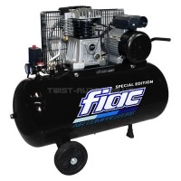 Компрессор поршневой ременной 100л, 330л/мин, 220V, 2,2кВт FIAC AB100-360-220-BLK-IT Компрессор поршневой ременной 100л, 330л/мин, 220V, 2,2кВт FIAC AB100-360-220-BLK-IT