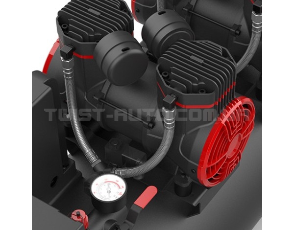 Компрессор безмасляный поршневой 100л, 3*1,45 кВт, 220 В AUARITA 2-1450X3F100-220 Компрессор безмасляный поршневой 100л, 3*1,45 кВт, 220 В AUARITA 2-1450X3F100-220
