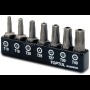 Набор бит TORX с отверстием TOPTUL 1/4" 7ед. (T10-T40) GAAV0703 Набор бит TORX с отверстием TOPTUL 1/4" 7ед. (T10-T40) GAAV0703