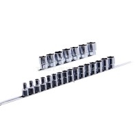 Набор 12-гранных головок на планке TOPTUL 12-гр. 1/2" 23ед. 8-32мм GAAQ1604U-12 Набор 12-гранных головок на планке TOPTUL 12-гр. 1/2" 23ед. 8-32мм GAAQ1604U-12