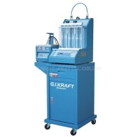 Стенд для промивання форсунок (6 форсунок, візок, УЗ-ванна з таймером) GI KRAFT GI19113