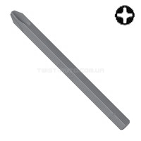 Насадка для ударної викрутки TOPTUL 5/16'' L90мм PH3 FSBF1003 Насадка для ударної викрутки TOPTUL 5/16'' L90мм PH3 FSBF1003