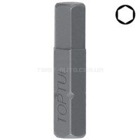 Біта для викрутки TOPTUL 1/4" 25мм HEX 2мм FSDA0802 Біта для викрутки TOPTUL 1/4" 25мм HEX 2мм FSDA0802