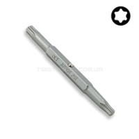 Бита крестовая двухсторонняя TOPTUL 1/4" T15xT20 L75мм FKCA1520 Бита крестовая двухсторонняя TOPTUL 1/4" T15xT20 L75мм FKCA1520