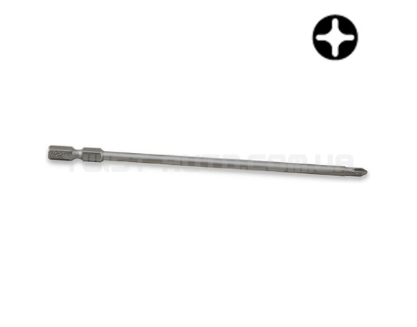 Насадка для шуруповерта TOPTUL 1/4" 150мм PH2 магнитная Anti-Slip FSMC0802