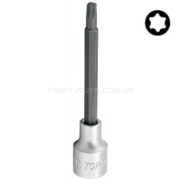 Біта з торцевою головкою TORX TOPTUL T55 L140мм 1/2" BCUA1655 Біта з торцевою головкою TORX TOPTUL T55 L140мм 1/2" BCUA1655