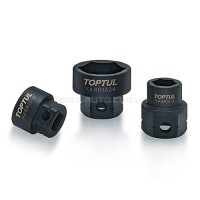Головка ударная низкопрофильная с 6-гр. хвостовиком 1/2" 19мм TOPTUL KABR1619 Головка ударная низкопрофильная с 6-гр. хвостовиком 1/2" 19мм TOPTUL KABR1619