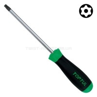 Викрутка TORX T25 з отвором TOPTUL FEAB2510 Викрутка TORX T25 з отвором TOPTUL FEAB2510
