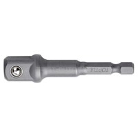 Адаптер для торцевых головок под шуруповерт TOPTUL 1/4"х1/2" L72 (6-гр.-квадрат) FPKA0816 Адаптер для торцевых головок под шуруповерт TOPTUL 1/4"х1/2" L72 (6-гр.-квадрат) FPKA0816