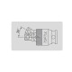 Кардан ударний 3/8" TOPTUL посилений KACN120B